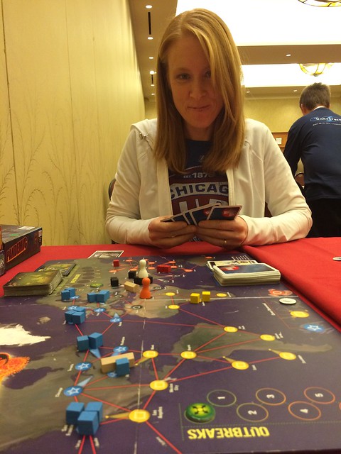 Pandemic with Julie at GameStorm 16