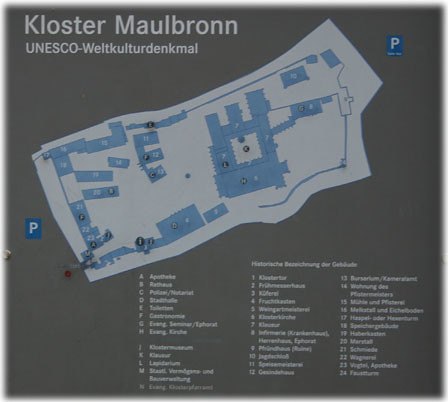 Maulbronn Map