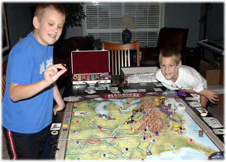 Railroad Tycoon with Jacob and Matthew