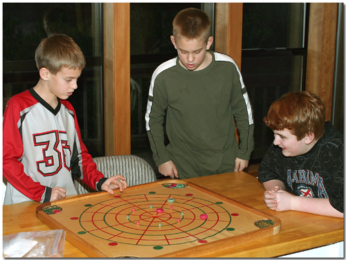 Fun with the Carom Board