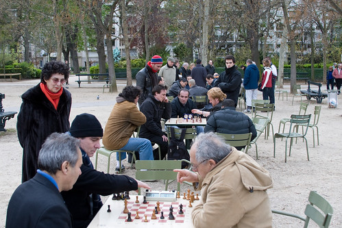 Chess at the park