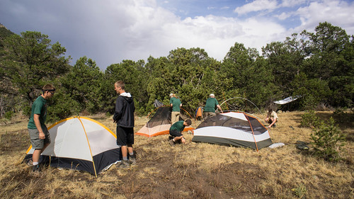 Dean Heck meadow and campsite