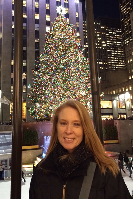 Julie at Rock Center