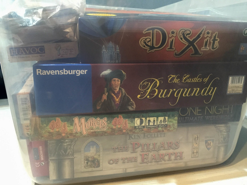 Dixit, Castles of Burgundy, and more