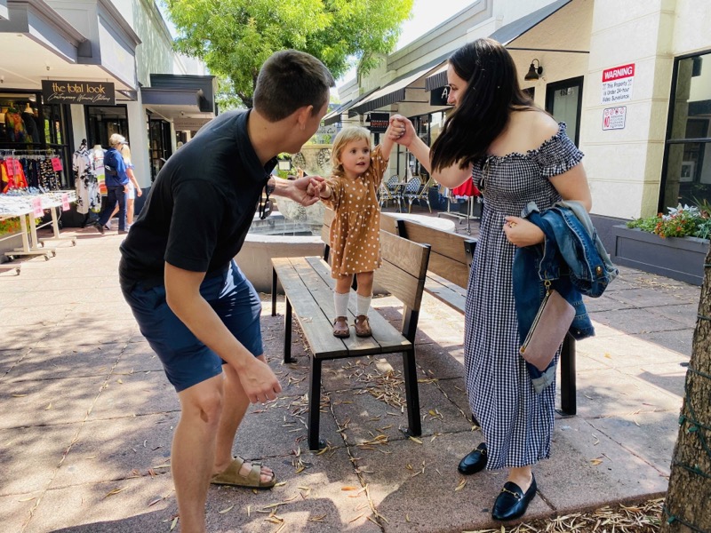 Jacob and Kaitlin with Harper