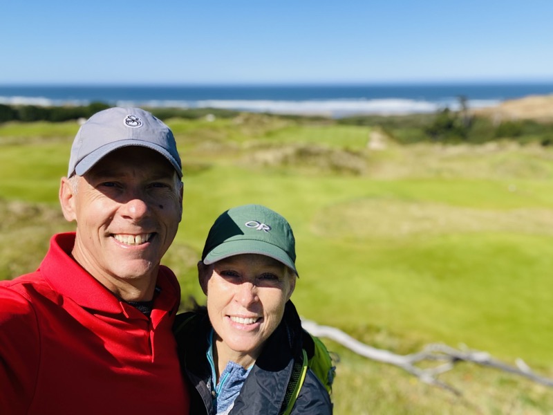 Chris and Julie at Bandon