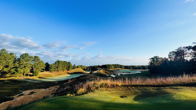 Opening hole at Tobacco Road