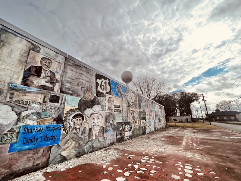 Town mural