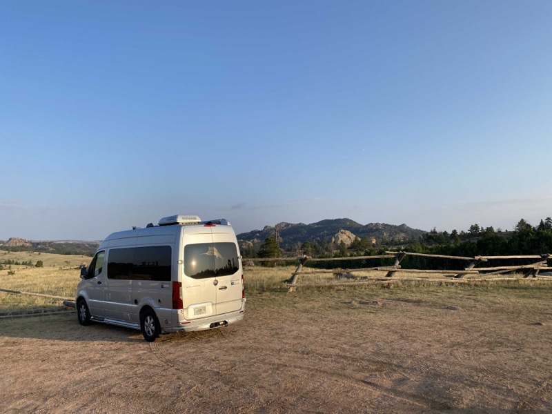 Dispersed camping