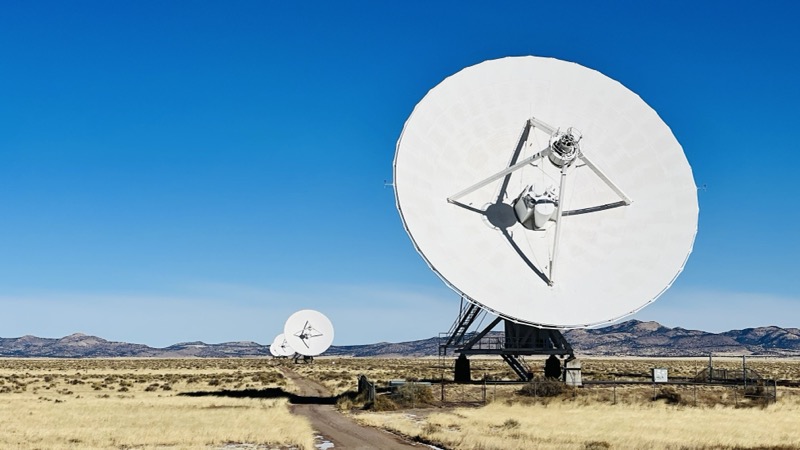 Very large array dish