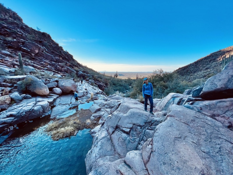 Julie in canyon