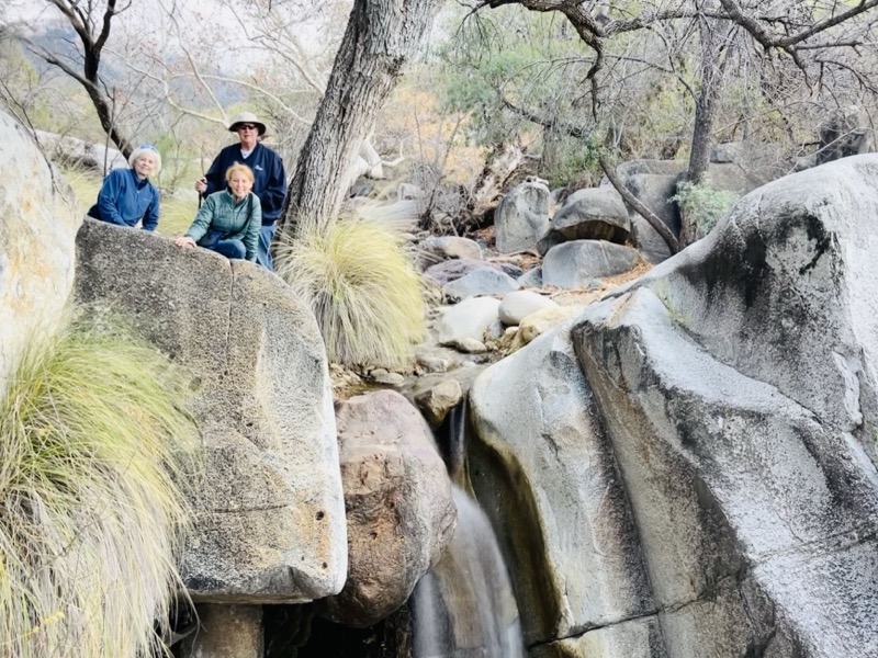 Canyon waterfall