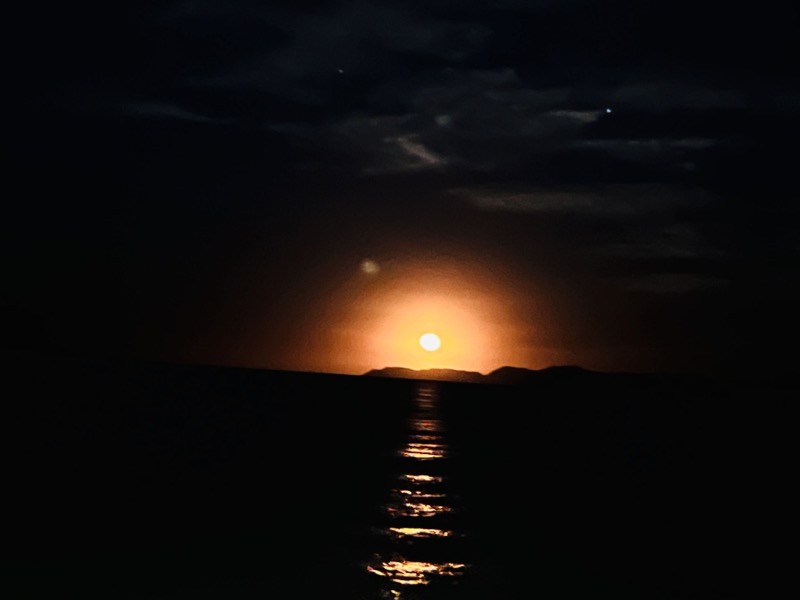 Moonrise over Sea of Cortez