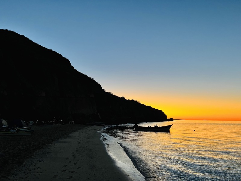 Isla Carmen sunrise
