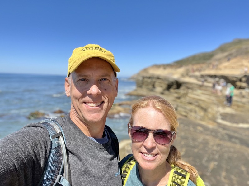 Ussie by the tide pools