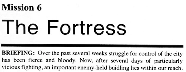 The Fortress Mission