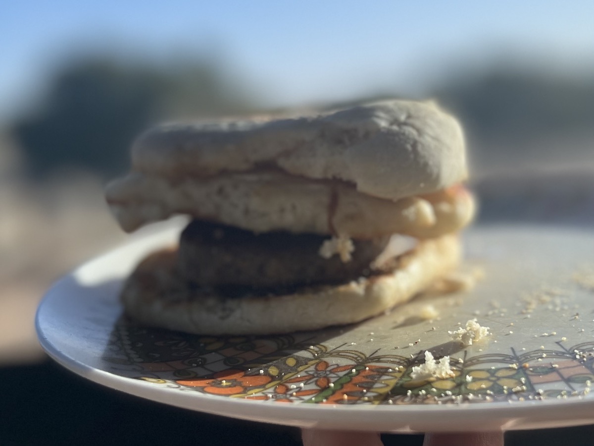 Breakfast sandwich