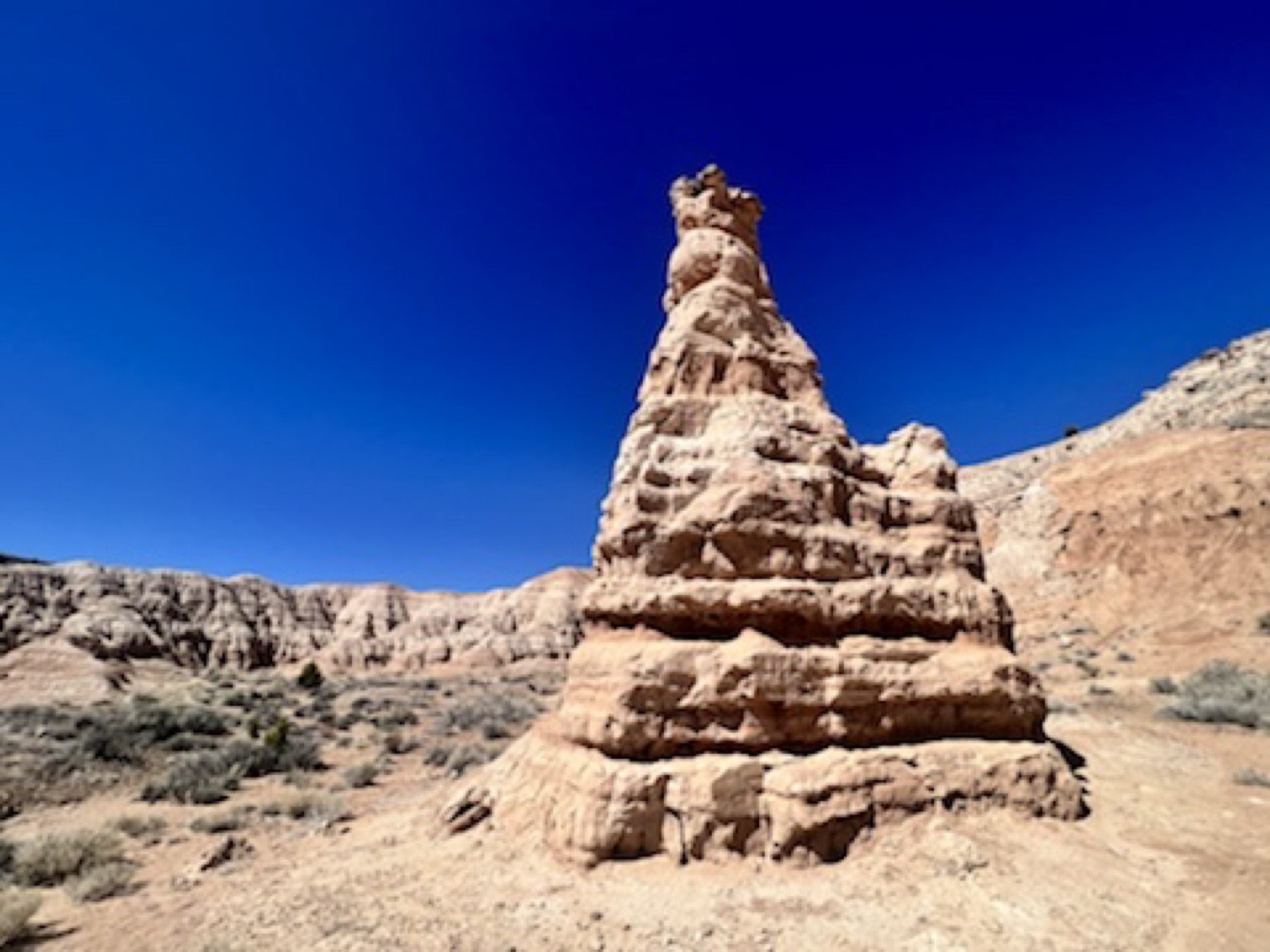 Muddy stone tower