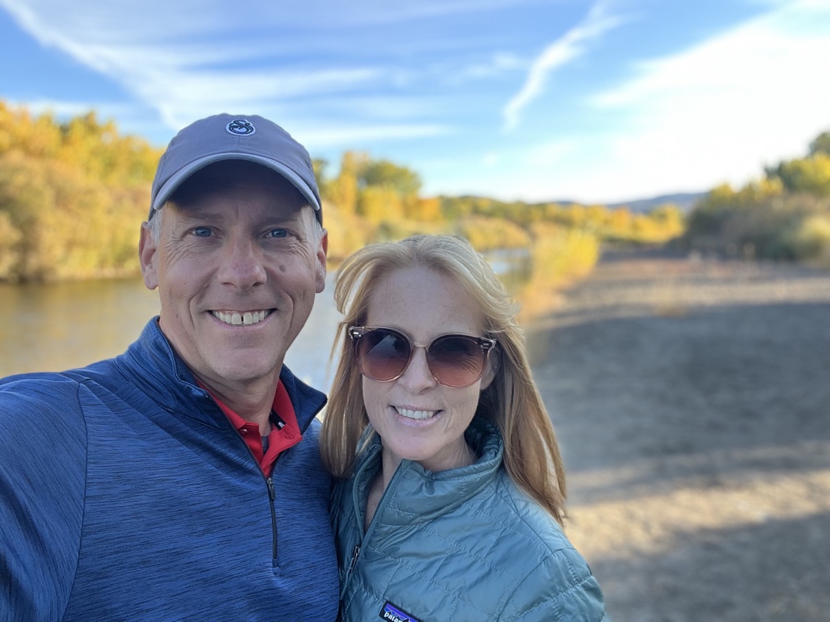 Walking along the Carson River