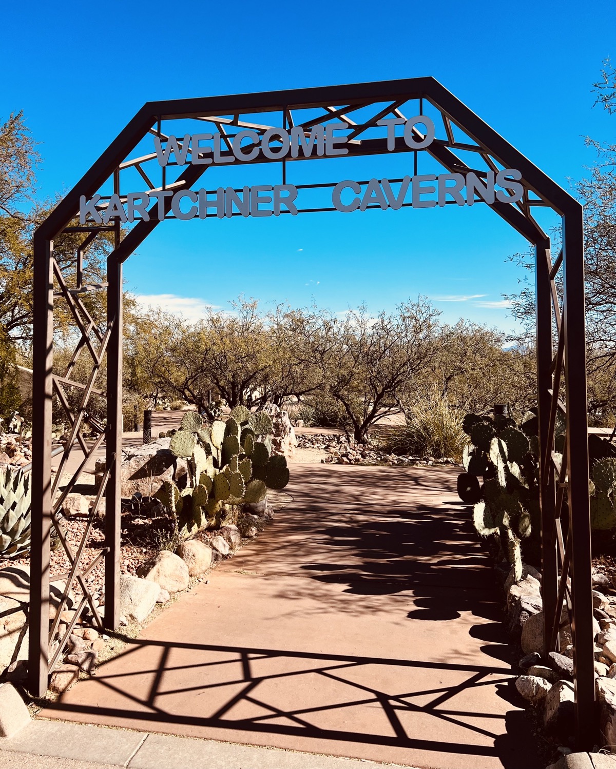 Kartchner Caverns entry