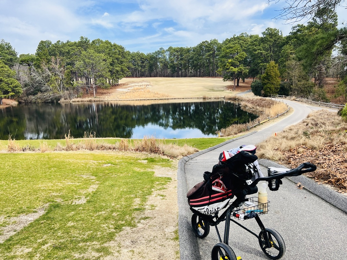 Tee box at number 10