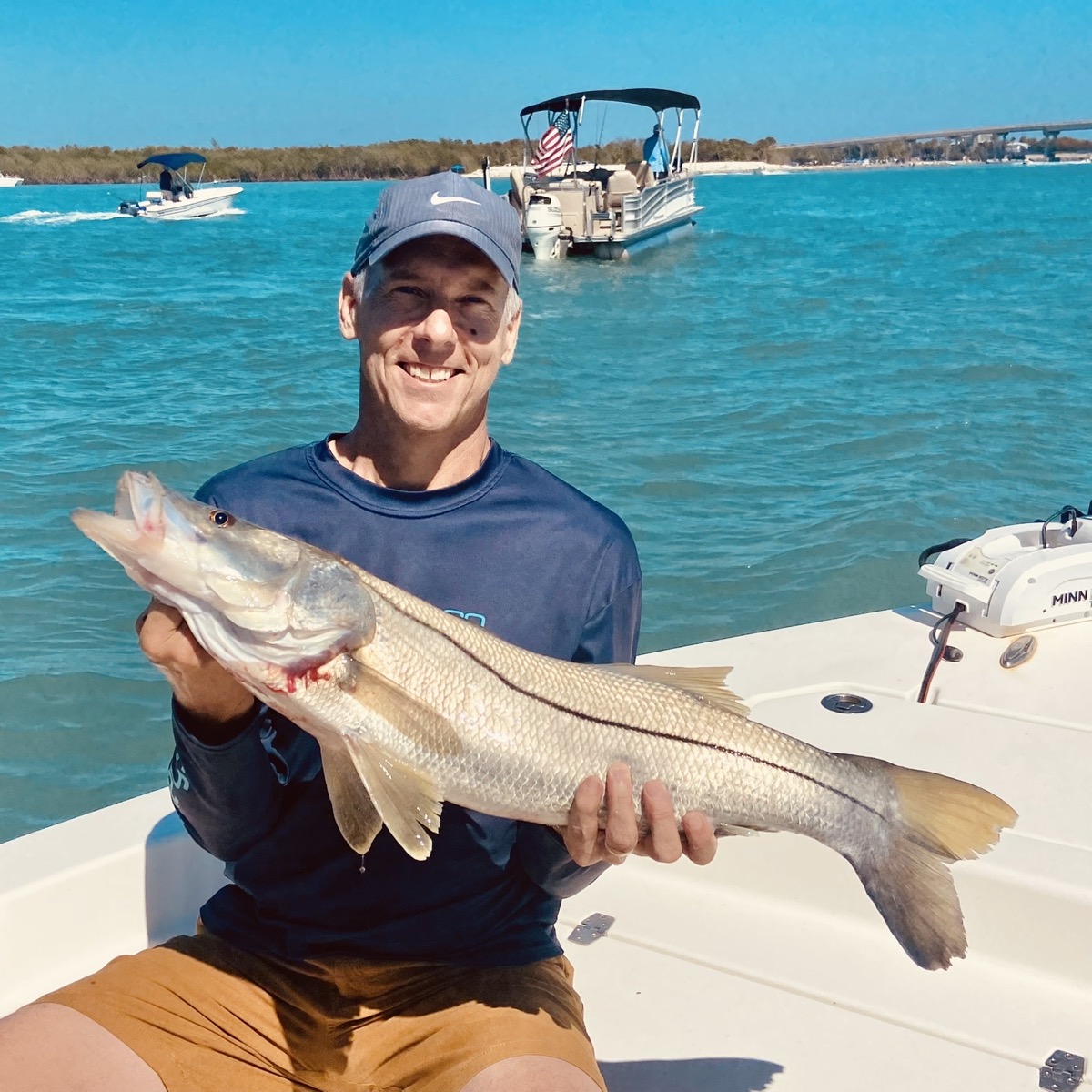 Me with our keeper snook