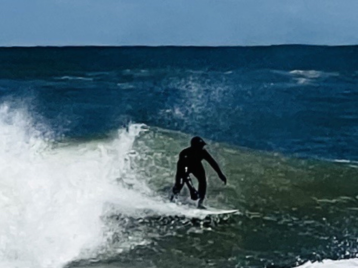 Outer Banks surfer
