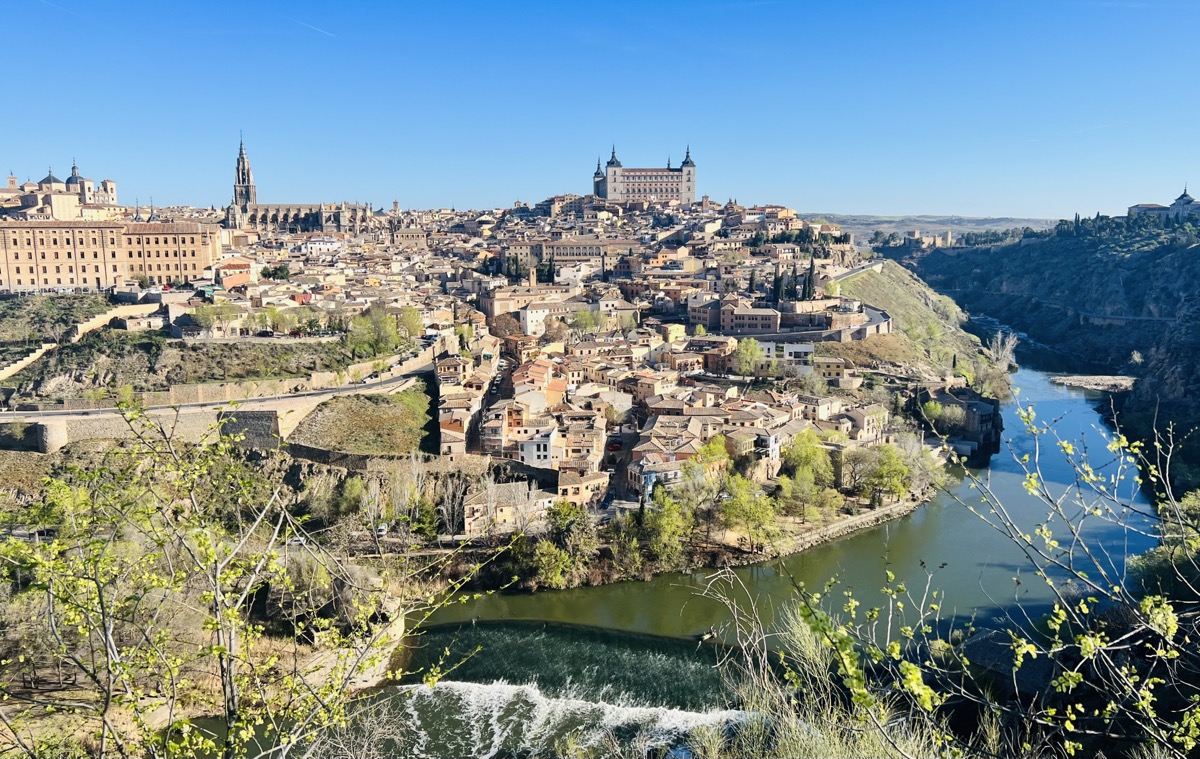 Panoramic view of Toledo