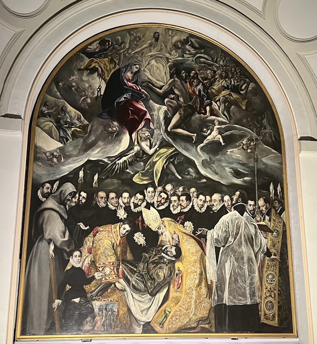 The Burial of the Count of Orgaz by El Greco