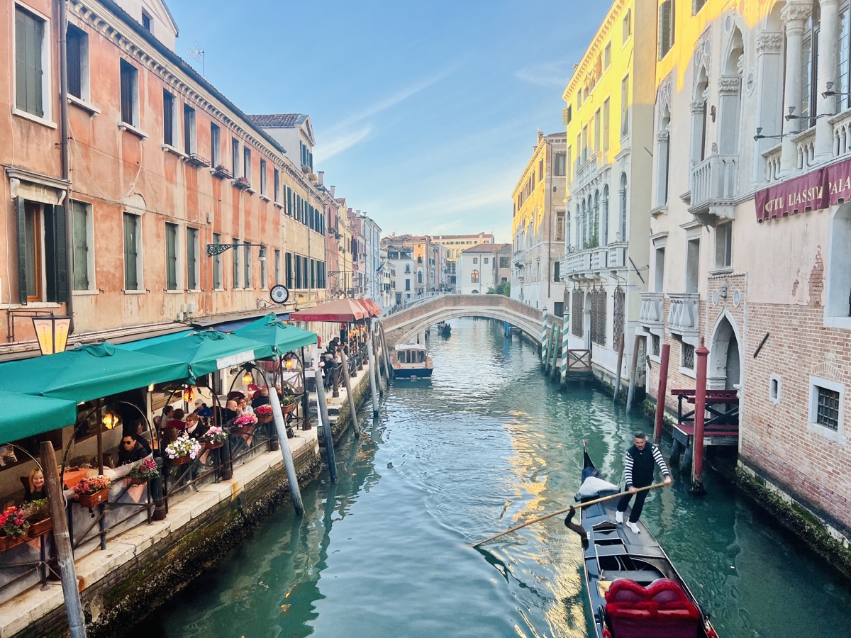 Classic Venice canal