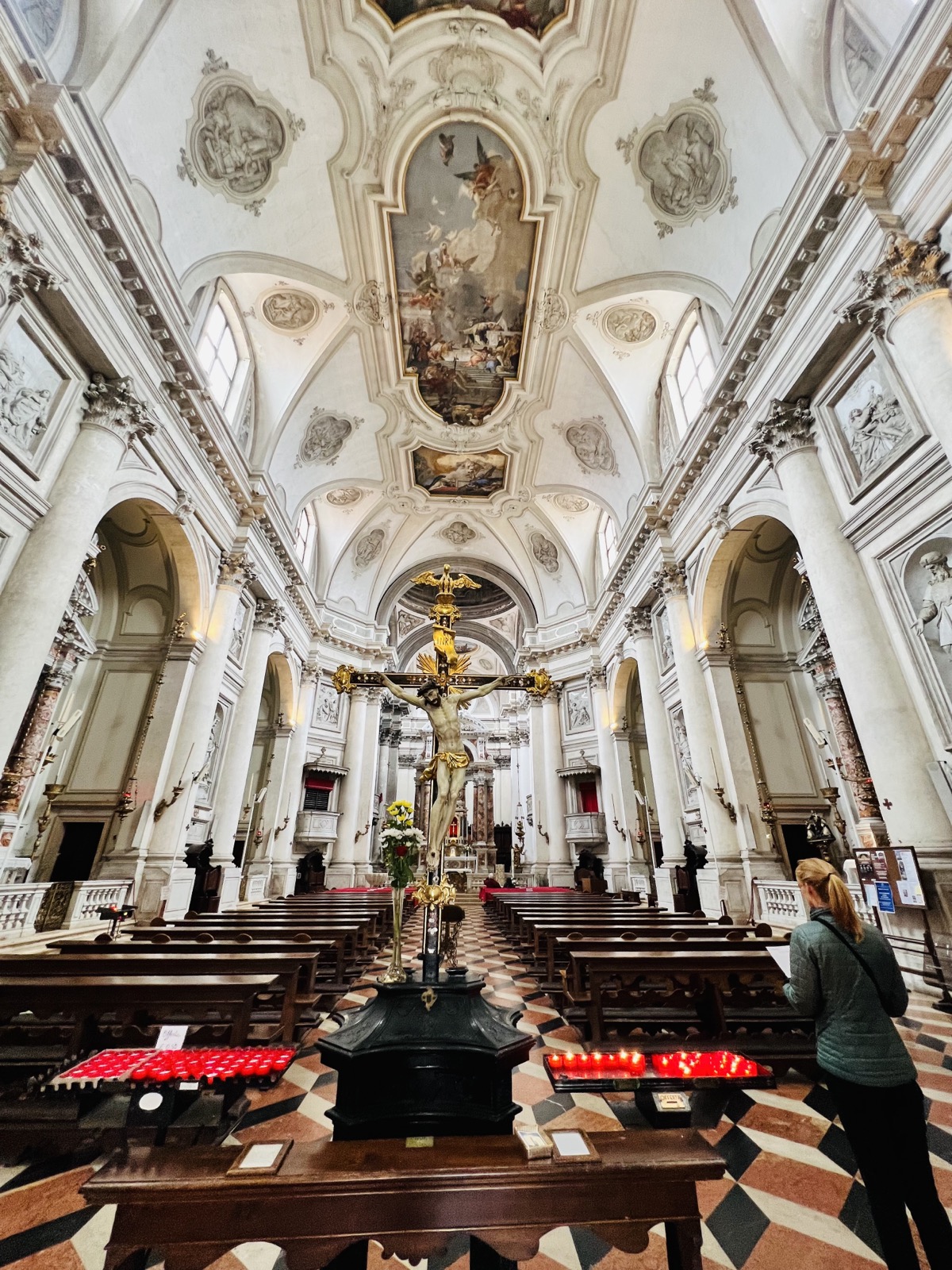 One of the churches visited in Venice