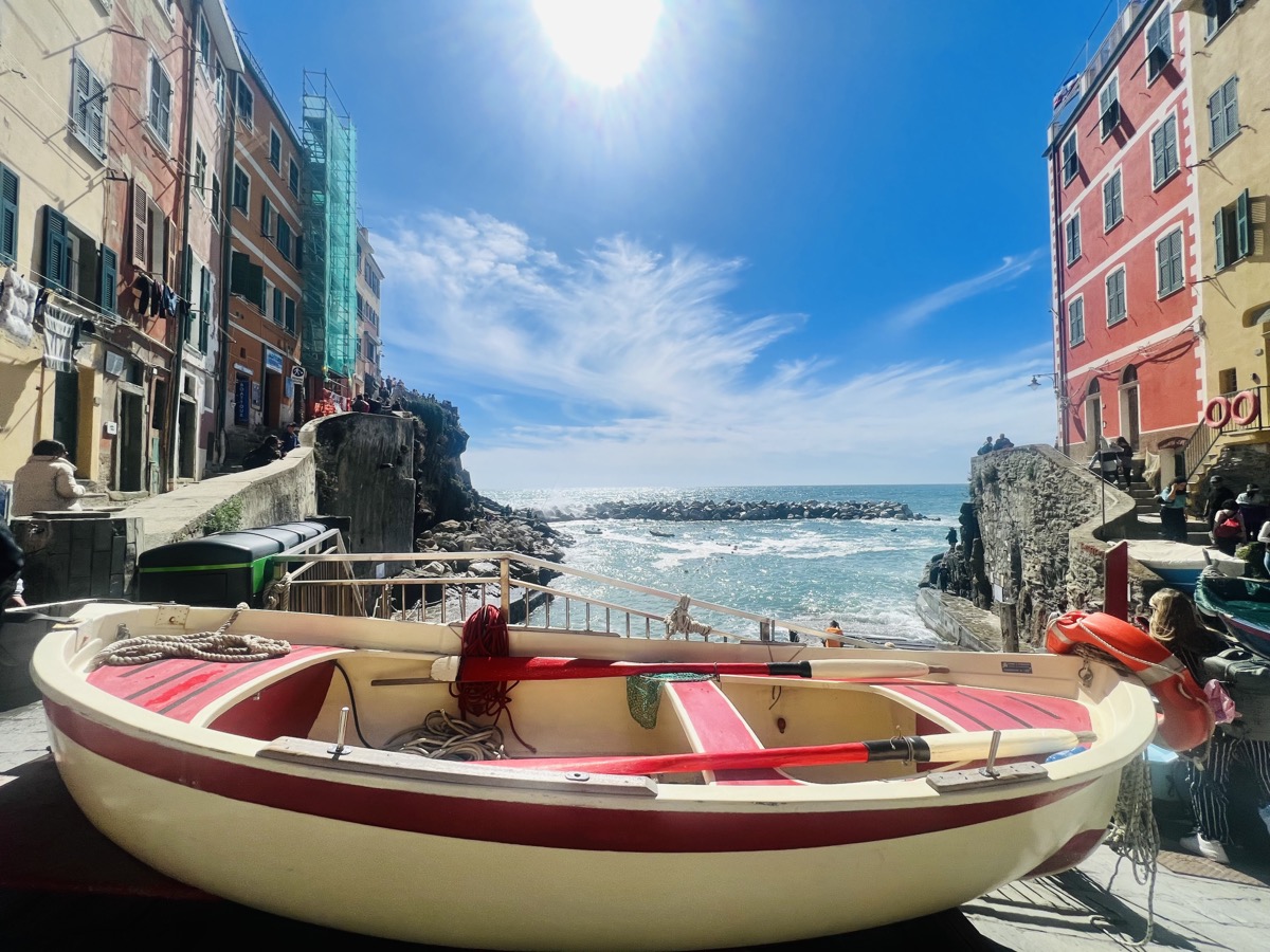 Waterfront in Riomaggiore