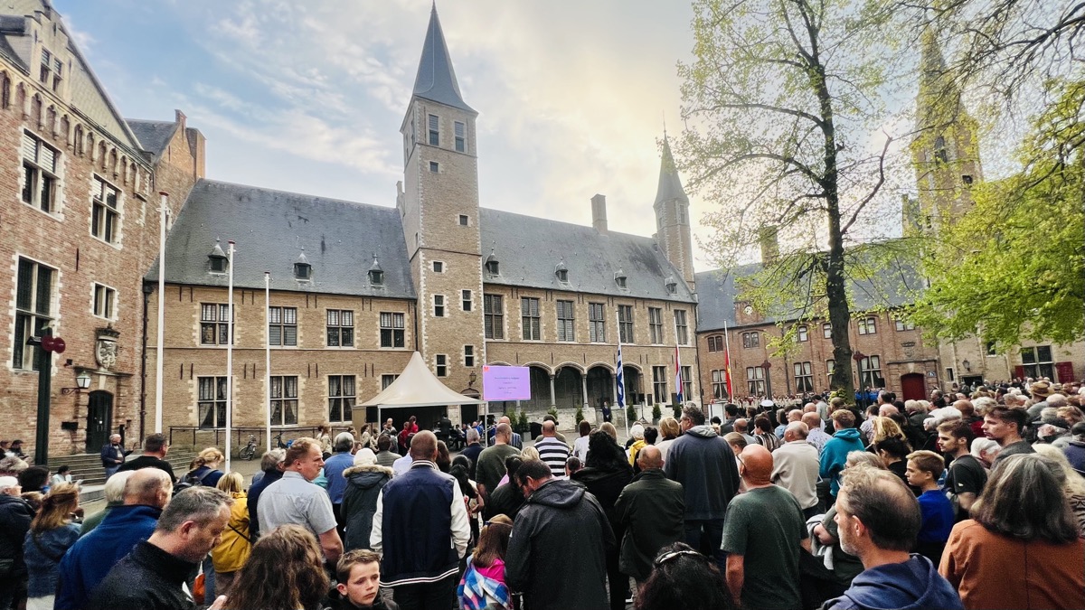 Ceremony in Middelburg