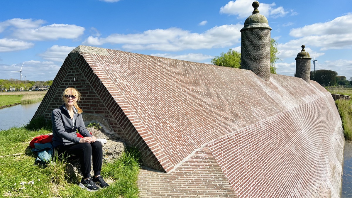 Our lunch spot near Klundert