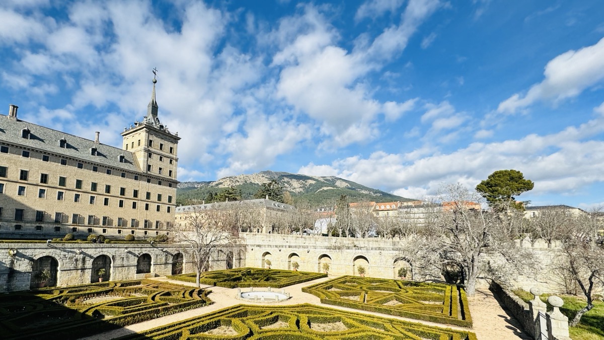 El Escorial and the surrounding gardens