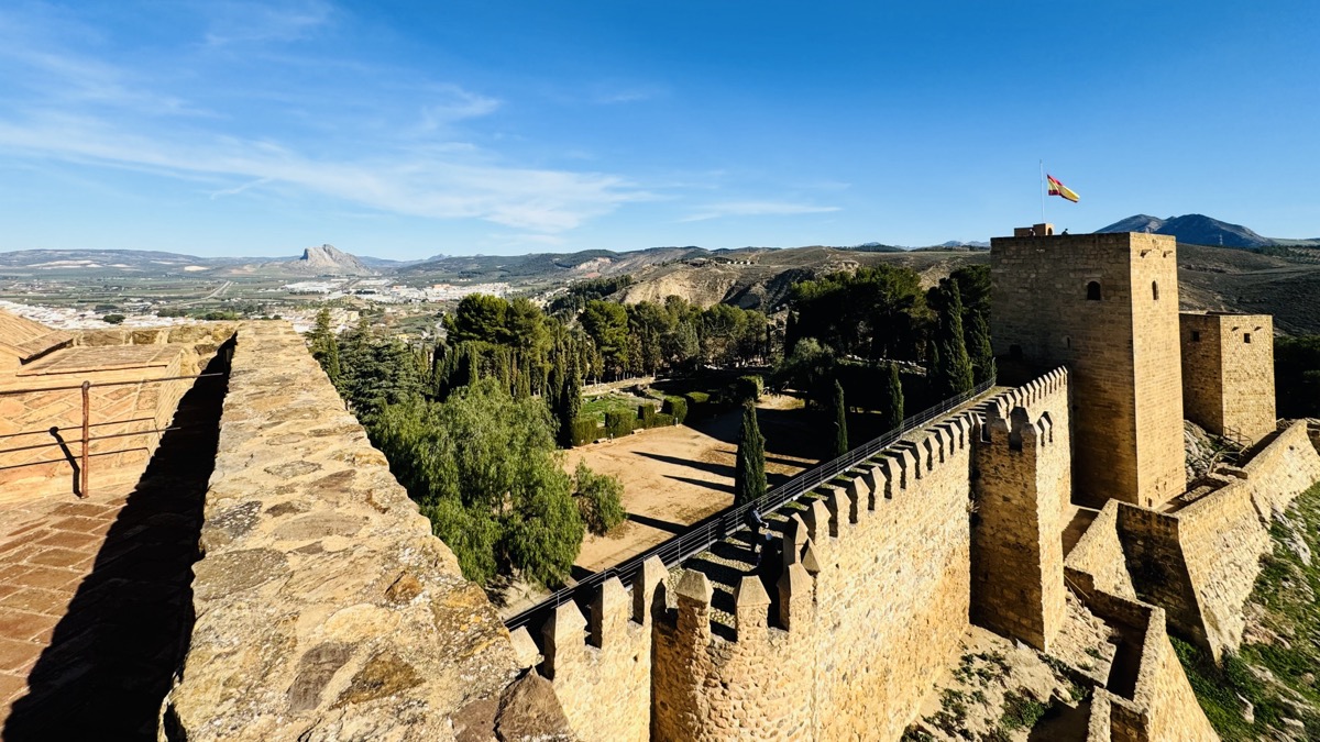 View from the Alcazaba in Antequera