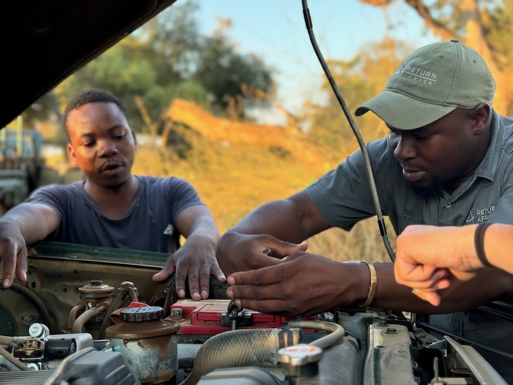 Fixing the Land Cruiser