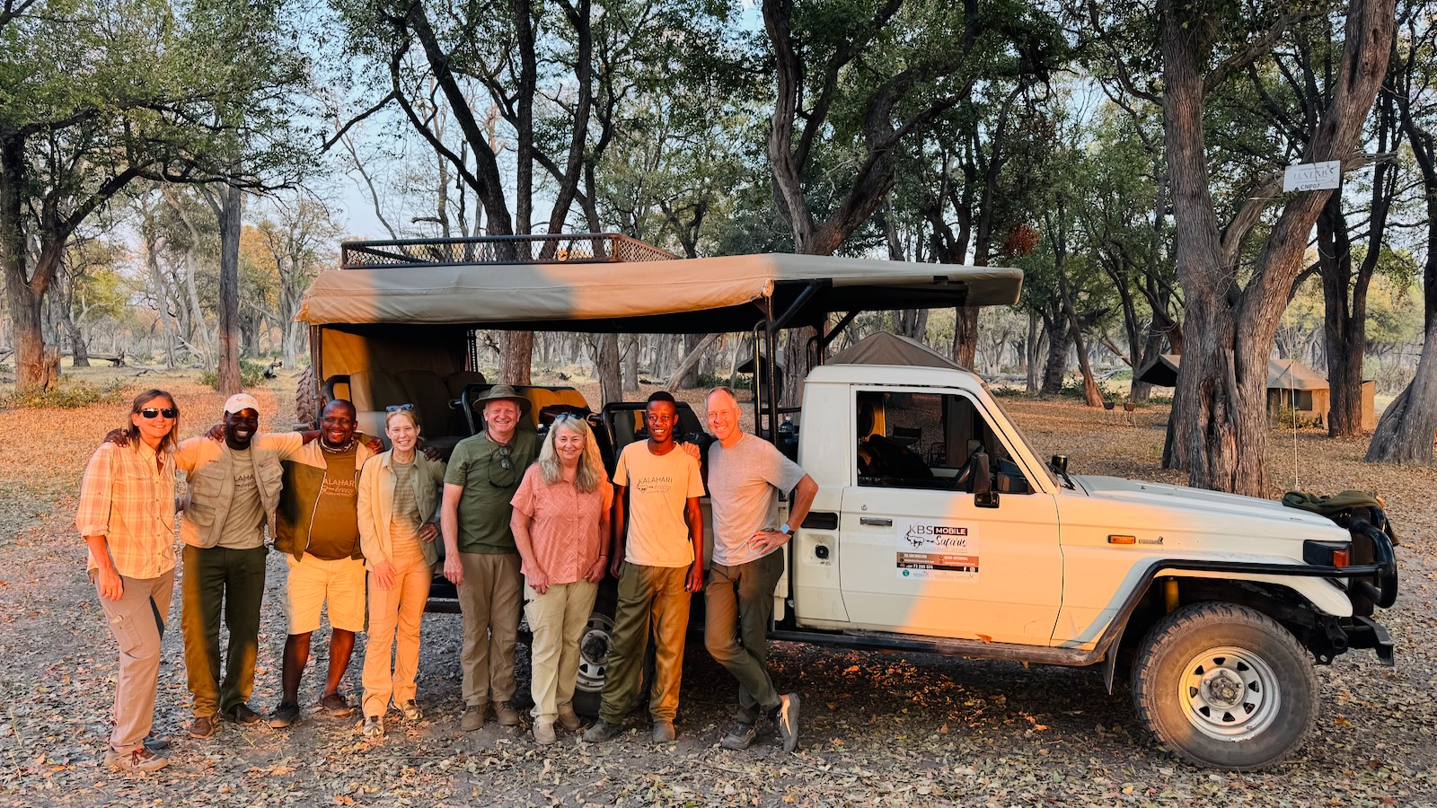 Our moremi wild camp crew