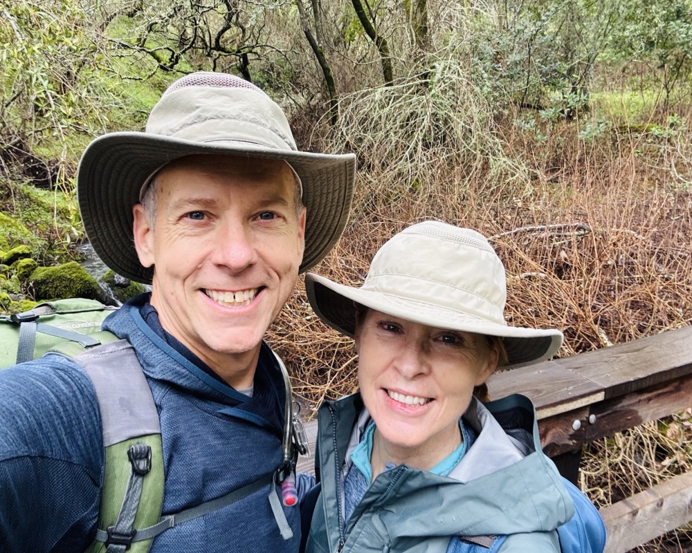 Rain hiking in Skyline