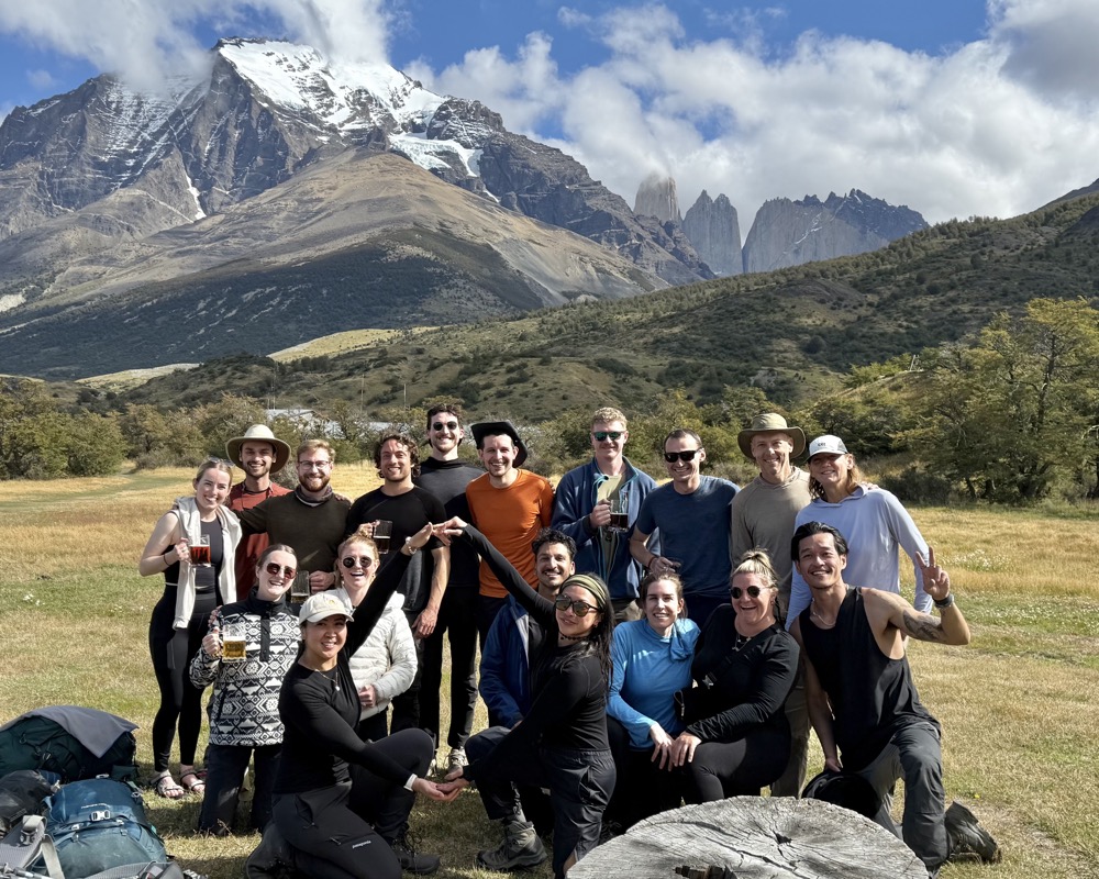 Final O trek group photo