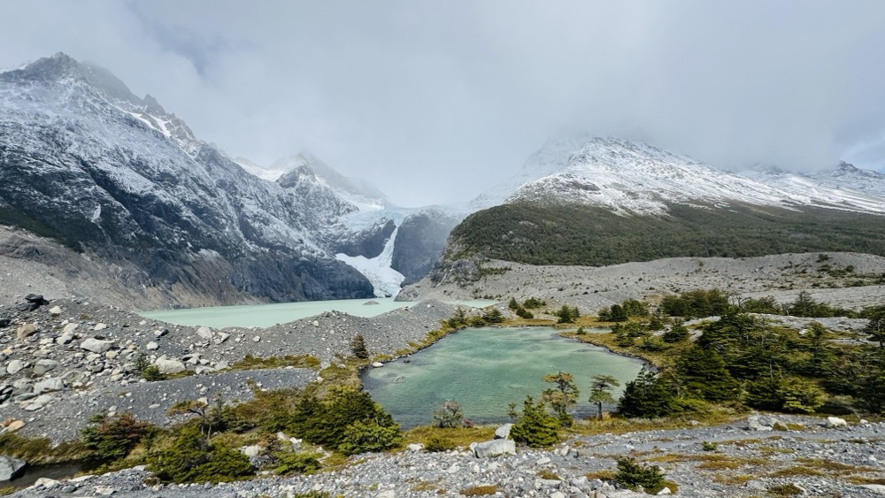 Lago y Glaciar de Los Perros