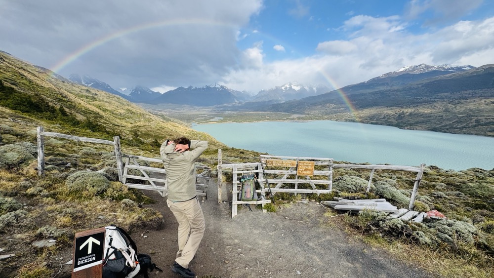 Rainbow at the gate