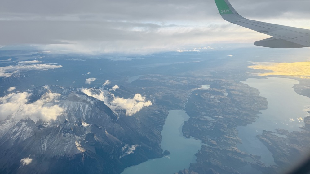 View from the aircraft