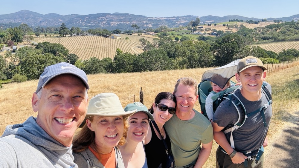 Hiking at Skyline