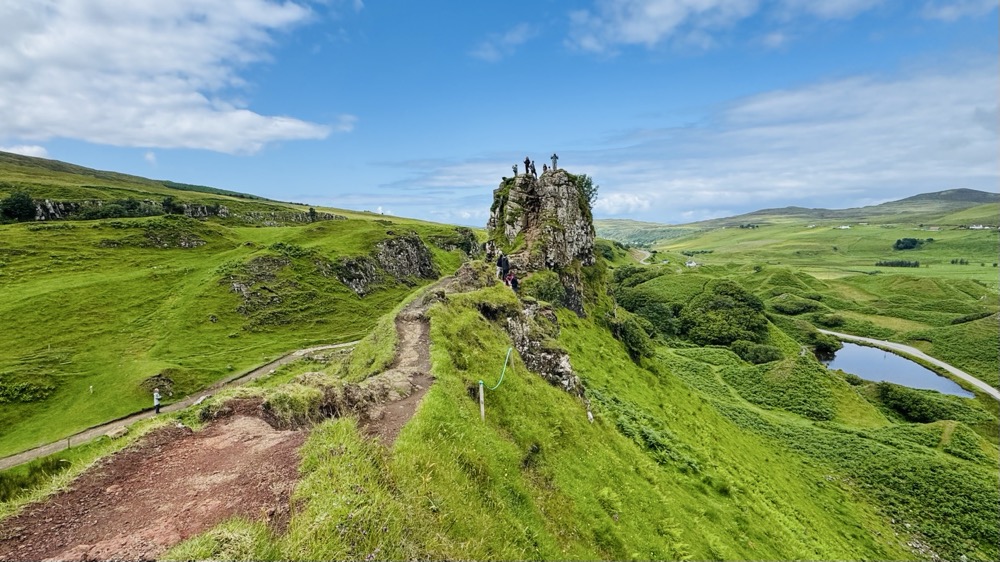 Fairy Glen on Isle of Skye