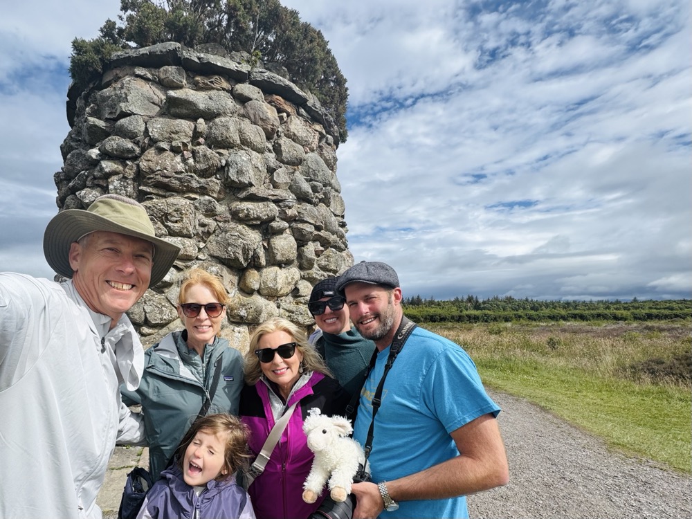 Family encounter at Culloden
