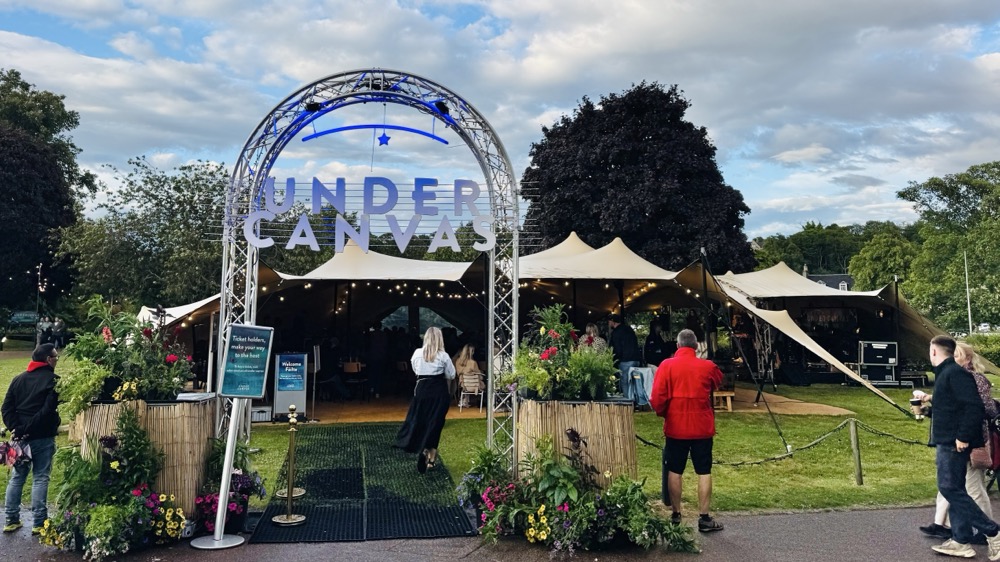 Music at Under Canvas in Inverness