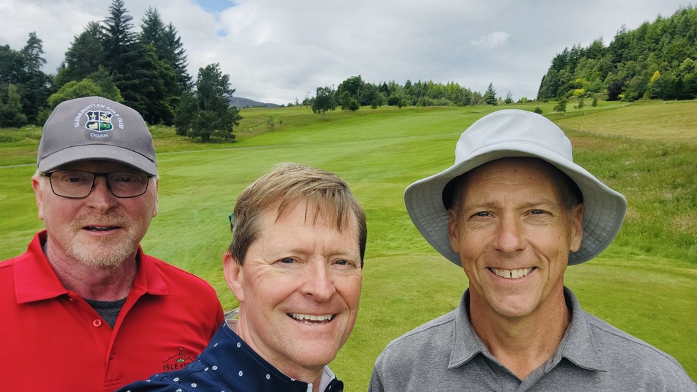 My golf companions