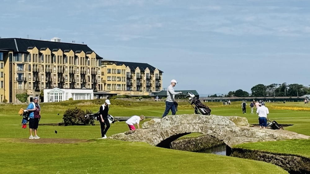 Swilcan Bridge on the Old Course
