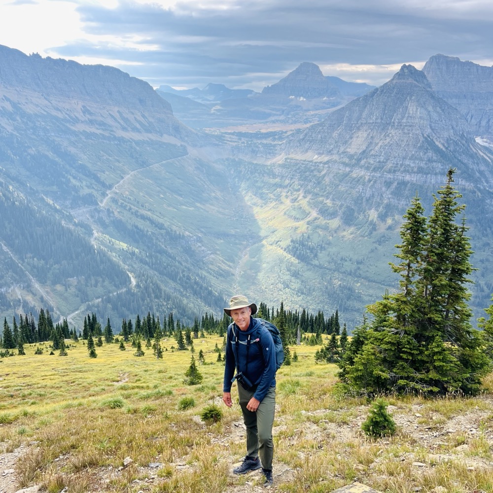 Chris near Haystack Butte